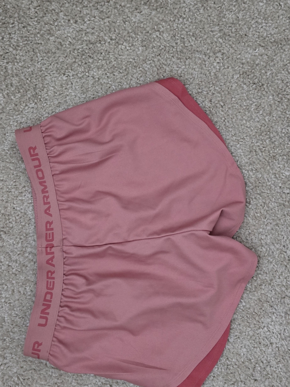 Under Armour Rose Pink Women's Athletic Shorts